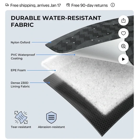 Black and Orange Camo Backpack - Picture 3 of 7